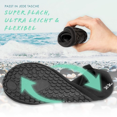 Barfußschuhe Outdoor Wasserschuhe Strandschuhe Turnschuhe leicht und flexible - Bild 3 von 34