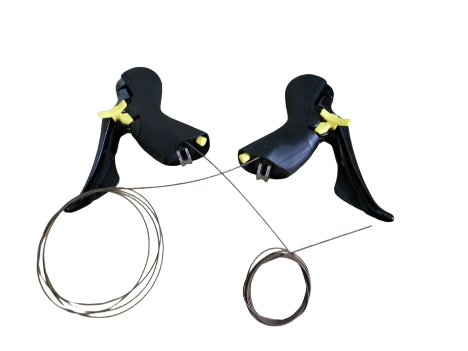 SHIMANO Dura-Ace ST-9120 2x11s L+R Shift Hydraulic Disc Brake Levers & calipers - Image 4 of 4