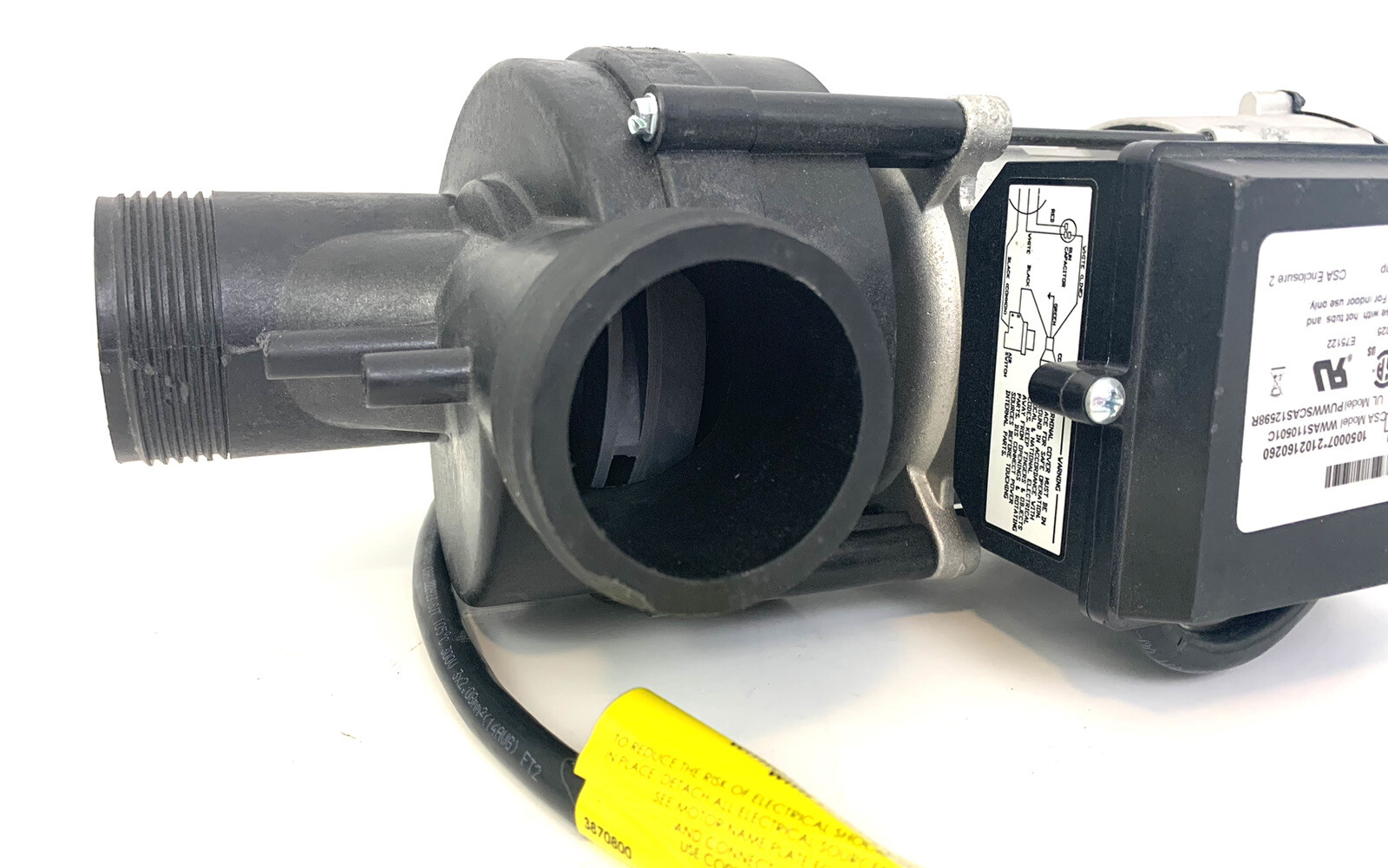 Jetted Tub Whirlpool Pump Motor 1 HP American Standard HotTub 752538