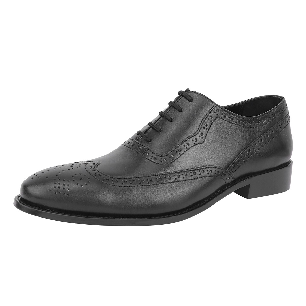 LIBERTYZENO Mens Wingtip Toe Genuine Leather Oxford Dress S… LIBERTYZENO Mens Genuine Leather Formal Wingtip Shoes Lace  main image 2