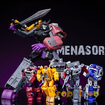 G1 Menasor MHZ toy MH-MINI07 MS-BS34 Tigerwing Combiner Complete Set 5 Figures