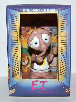 Vintage NOS 1988 Applause ET Toy PVC ACTION Figure NIB Sealed in BOX