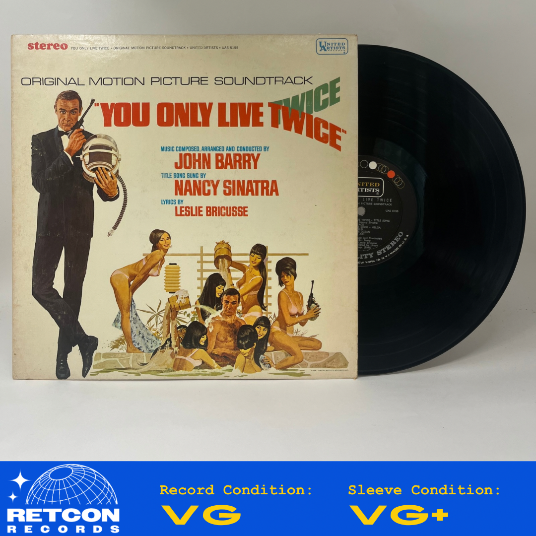 John Barry You Only Live Twice (Original Motion Picture Soundtrack) Vinyl  LP V