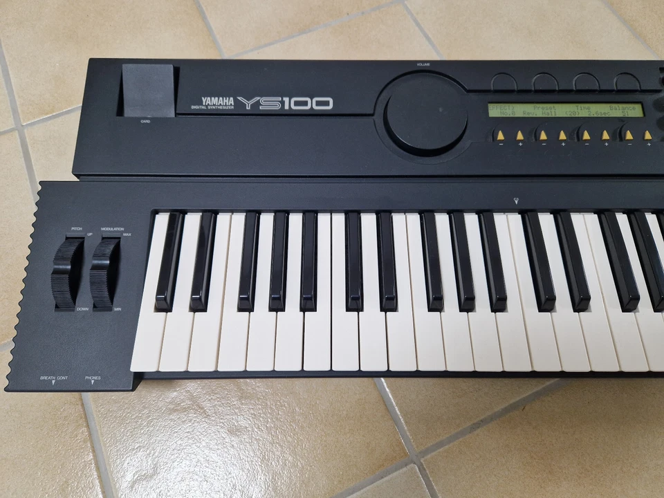 Yamaha, YS100, FM Synthesizer wie DX11, DX100,TX81z,TQ5,FB01 - Bild 4 von 4