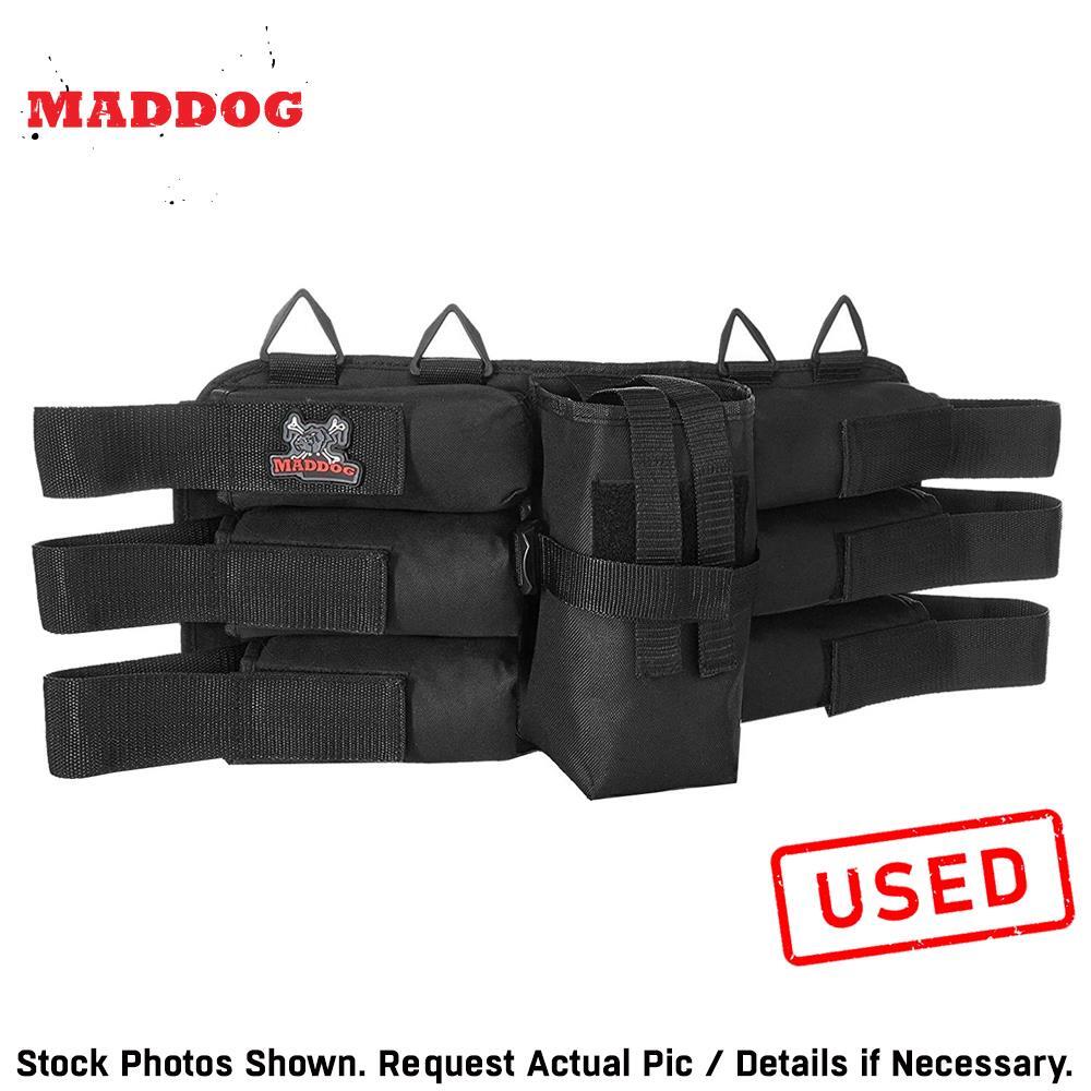 CLEARANCE Used Maddog 6+1 Paintball Harness with Tank Pouch 