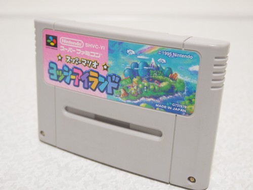Nintendo Super Mario Yoshi's Island Super Famicom SFC SNEC Tested from Japan - Picture 3 of 6