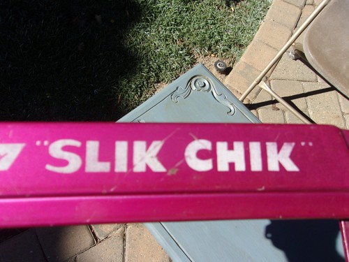 Schwinn Stingray Original Paint & Screen Violet Slik Chik Chain Guard - Picture 14 of 14