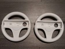2 Pack Mario Kart Racing Steering Wheel for Nintendo Wii Remote Game Controller