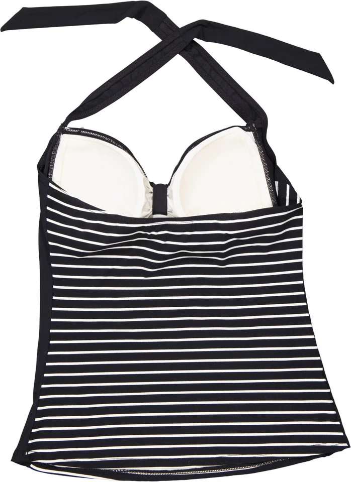 NEU! Shortstories Sanetta Damen Tankini schwarz weiß gestreift Gr. 38 - Bild 2 von 4