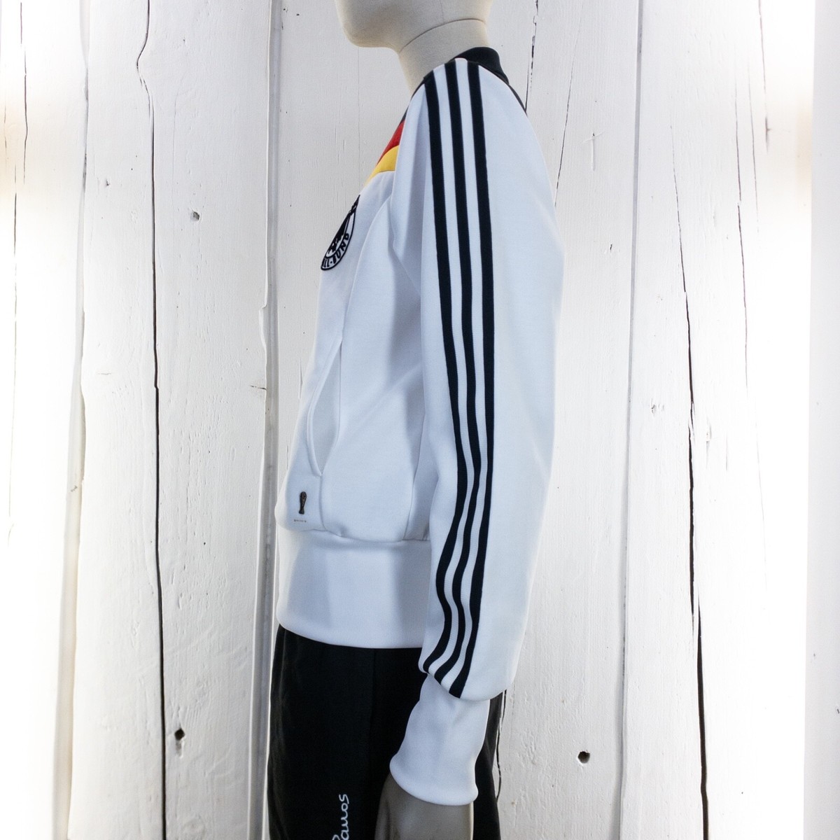 ドイツ連邦　サッカー連盟　トレーナージャケット Adidas Germany Soccer Football Training Track Jacket Women L