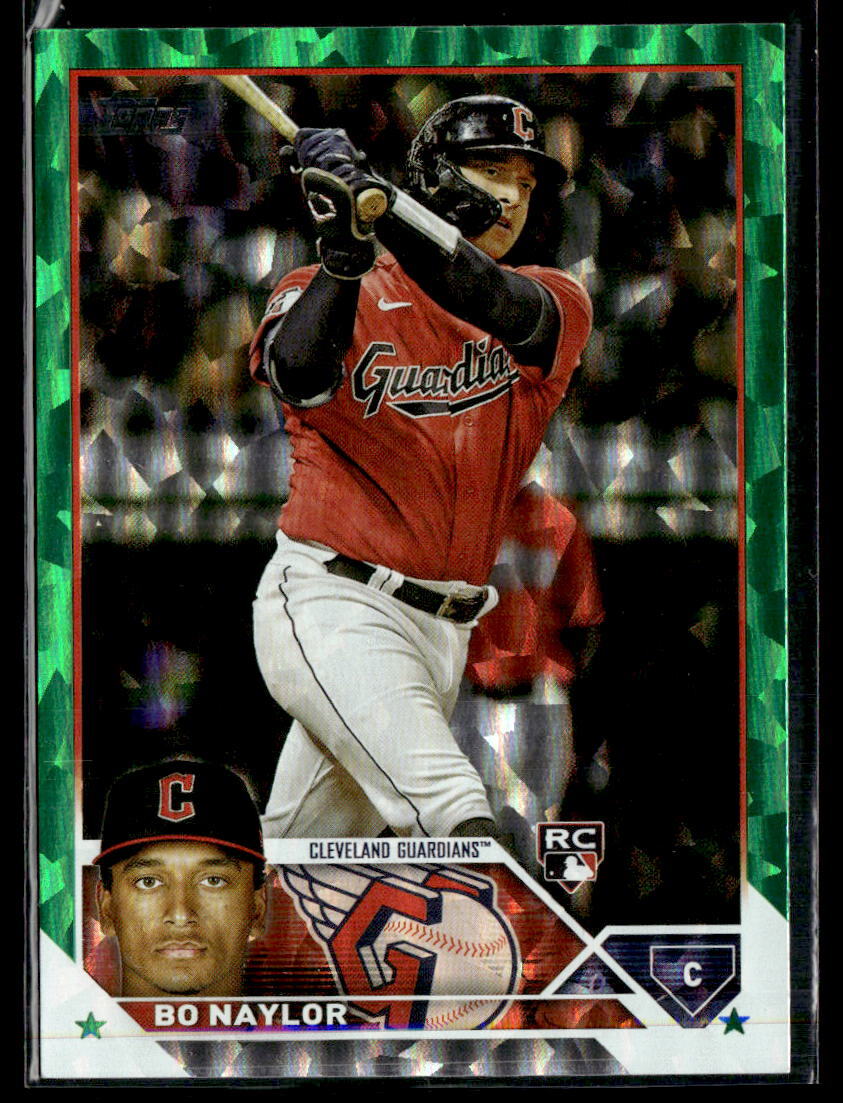 2023 Topps Series Two #421 Bo Naylor Green Foilboard /499 RC