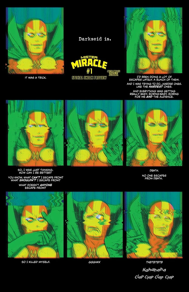 Mister Miracle GN Tom King Mitch Gerads New Gods Darkseid Complete New NM - Image 2 of 4