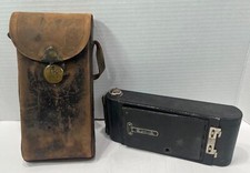Vintage Kodak No.1A Folding Bellows Pocket Camera with Case