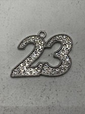 Bling Sparkly Rhinestone  23 2023 Graduation Tassel Charm