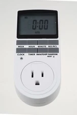 Programmable Digital LCD Timer Socket Outlet Switch