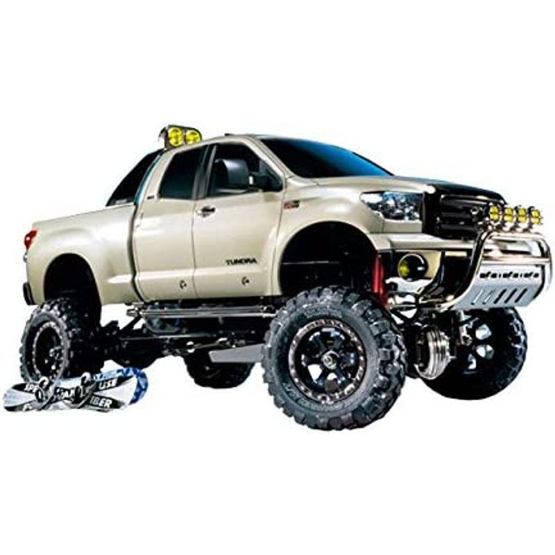 タミヤトヨタTUNDRA　LEDライト付きラジコンカー Tamiya 1/10 Electric RC Car No.415 Toyota TUNDRA High Lift Off