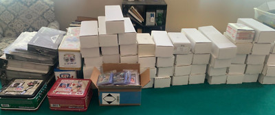 HUGE Sports Card Collection Liquidation! 50 Card Lot Vintage & New HOF Rookies