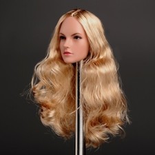 SUPER DUCK 1/6 SDH005B Beauty Girl Head Sculpt For 12" Female PH TBL Figure Body