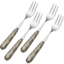 International Silver 5275543 Westwind Ceramic Handle Forks - SS