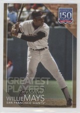 2019 Update 150 Years of Professional Baseball Gold 25/50 Willie Mays HOF 04br