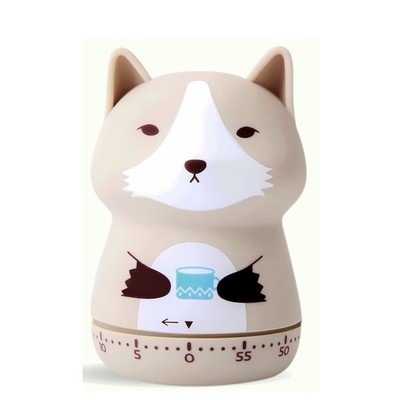 NUOSWEK Mechanical Kitchen Timer, Cute Animal Timer for Kids, Wind Up 60 Minu...