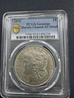 1890 Morgan Silver Dollar PCGS Genuine AU Details - Nice Luster!
