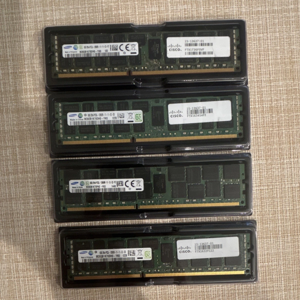 Samsung PC3-12800 (DDR3-1600) 32 GB Network Server Memory (RAM