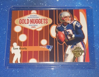 2005 Topps Tom Brady Golden Anniversary Gold Nuggets #GN4 Patriots