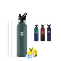 Trinkflasche Edelstahl, Thermosflasche, Wasserflasche 500Ml, Bpa-Frei,