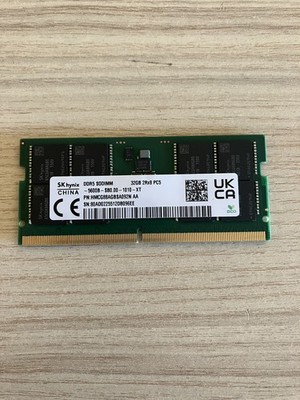 SK hynix 32GB DDR5 5600MHz PC5-5600B SO-DIMM Laptop RAM 2Rx8