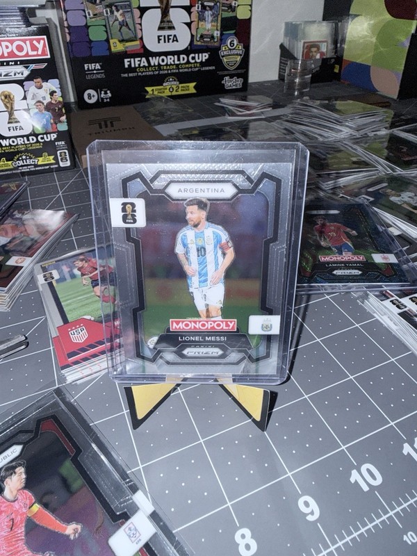 2026 Panini Prizm Monopoly Fifa World Cup - Lionel Messi #1 (4 Cards)