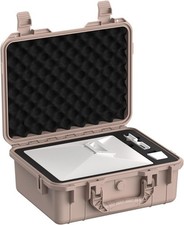 Starlink Mini Case, Carrying Travel Hard Waterproof Protective Tan