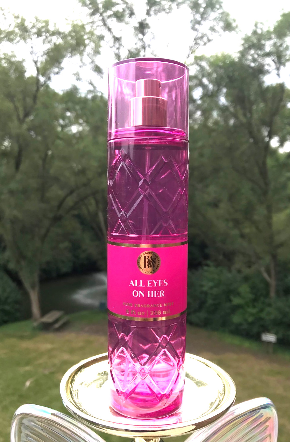 NEW! Bath & Body Works ALL EYES ON HER Body Spray and Mist - 8 fl oz