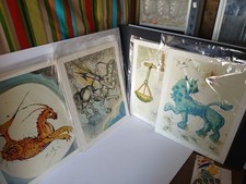 Lot Of 5 Salvador Dali Prints 1969 DIRTY