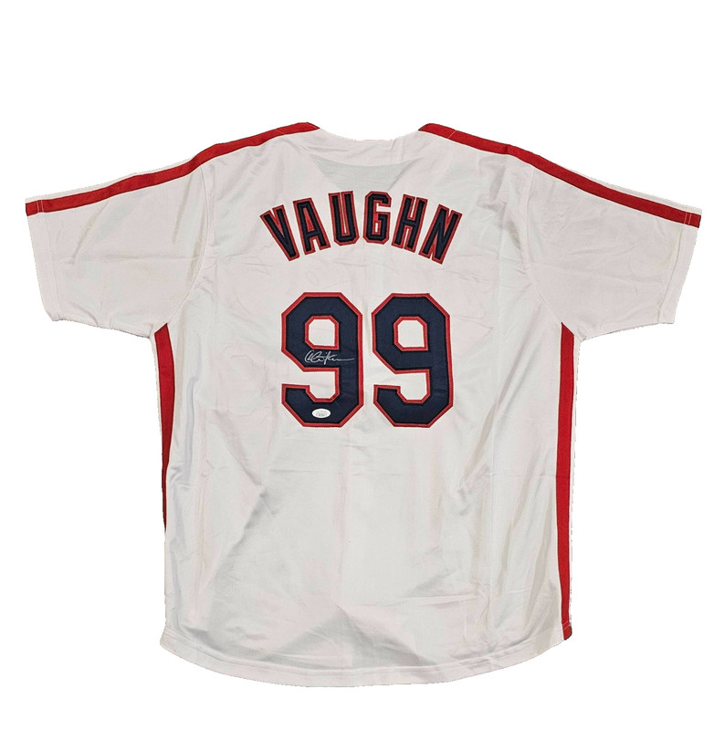 Autographed Charlie Sheen Major League Movie Jersey JSA Signed Auto Indians