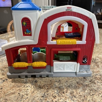 Fisher Price Little People Farm Barn Animals Sounds 2004 BARN ONLY