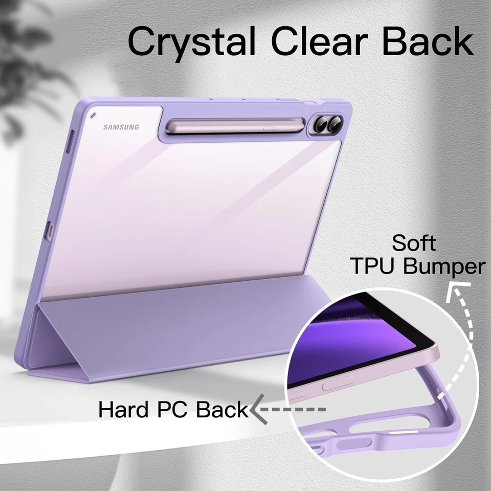 Protective Case for Samsung S9 FE+ Light Purple New - Image 3 of 4