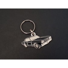 Schlüsselanhänger Profil Dodge Dart Barreiros 270 GL GLE GT 3700 (schwarz)