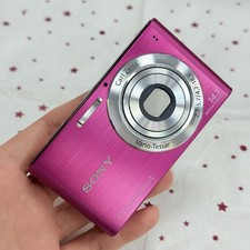 SONY DSC-W320 Digital Camera Cyber-shot 14.1 MP 3.0x Zoom English Set - Pink