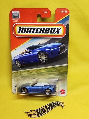 Matchbox 2021 Lexus LC 500 Blue Convertible 25/125 NEW  04