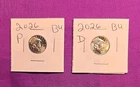 2026 P & D Emerging Liberty Dimes "BU"  In Coin Flips! **FREE SHIPPING**#wj503