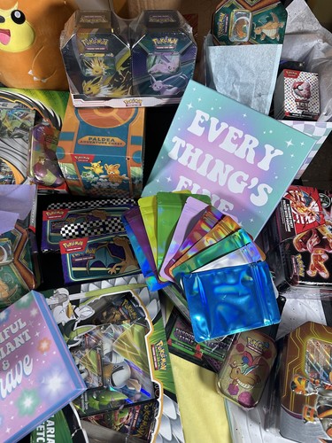 LARGE Pokemon Vintage/ Modern Mystery Box with Singles, Packs, Boxes and More!! - Picture 4 of 17