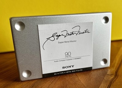 Sony Super Metal Master C-90SMMST original verschweißt