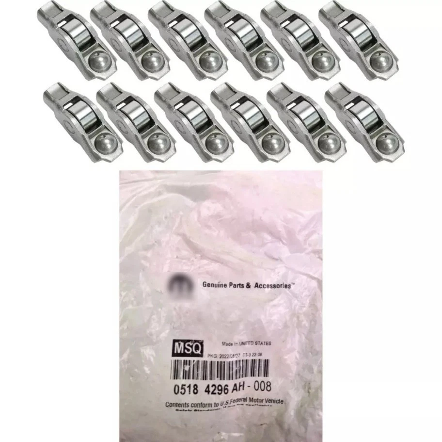 Nuevo conjunto de brazo basculante ajustador de pestañas OEM 68245463AA = 05184296AH + 05184332AA Foto 3 de 4