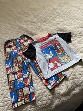 Toddler Sonic The Hedgehog Pajama Set Size 4/5