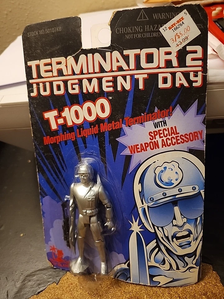 1995 Terminator 2 Judgement Day T-1000 Liquid Metal Terminator Action Figure - Image 3 of 4