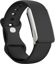 Band Compatible with WHOOP 5.0/MG for Life - ECG Ready, Black 
