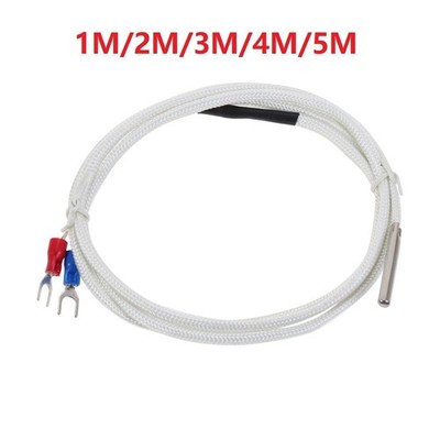Stainless Steel Thermocouple Temperature Controller 1/2/3/4/5M PT100 Type K Wire