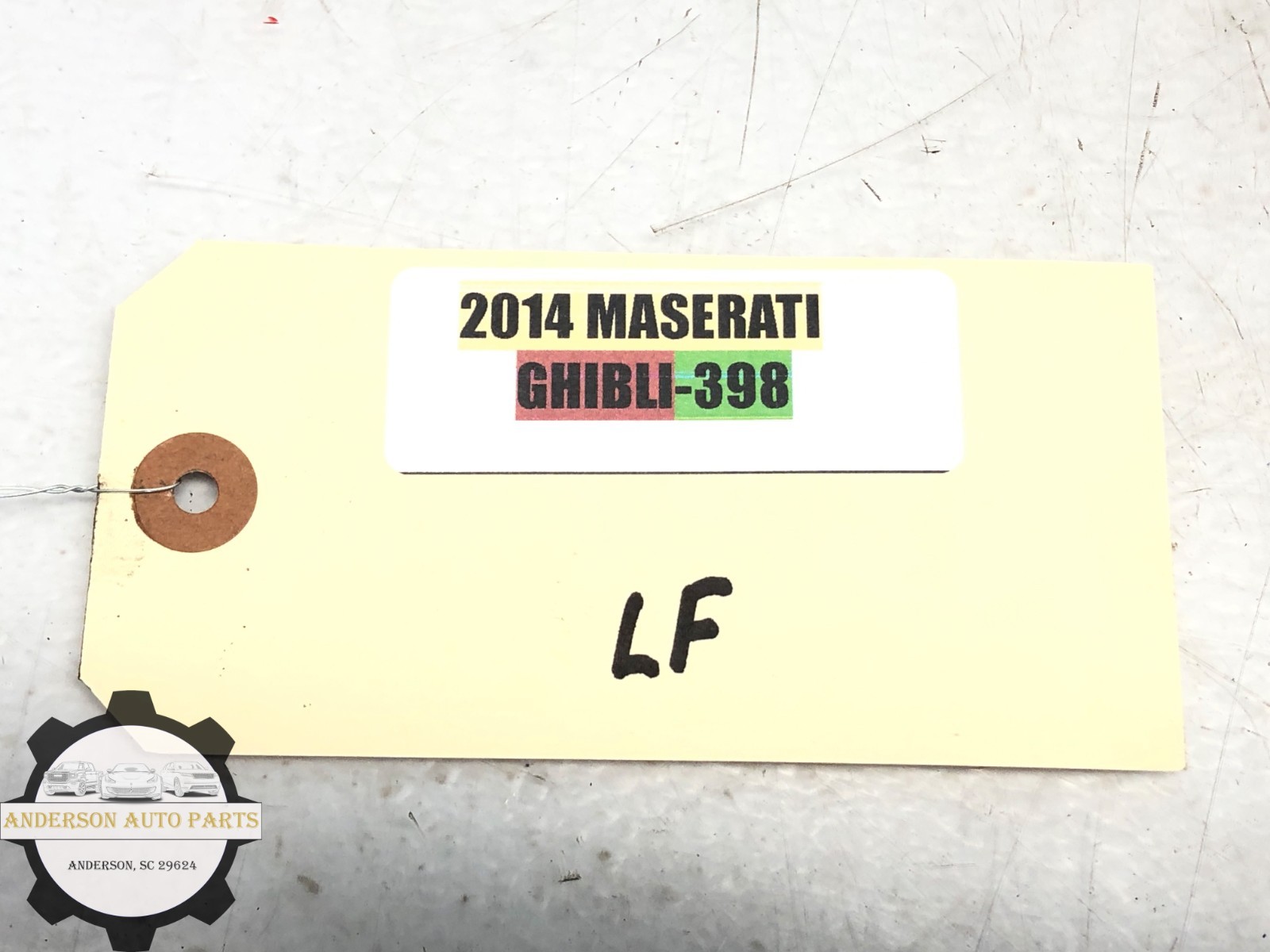 2014-2019 MASERATI GHIBLI S Q4 AWD LEFT DRIVER FRONT STRUT SHOCK ABSORBER OEM