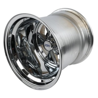 Cragar SS Super Sport Direct Drill 15x14 5x4 3/4 2pc Chrome Ea